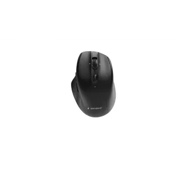 Gembird MUSW2-6B-02 dual-mode draadloze muis (2.4G + BT), 2400 DPI, 6 toetsen, zwart