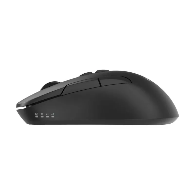 Gembird MUSW2-7B-01 Dual-mode draadloze muis (2.4G + Bluetooth), 1600 DPI, 7 knoppen, Zwart