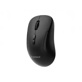 Gembird MUSW2-7B-01 Dual-mode draadloze muis (2.4G + Bluetooth), 1600 DPI, 7 knoppen, Zwart