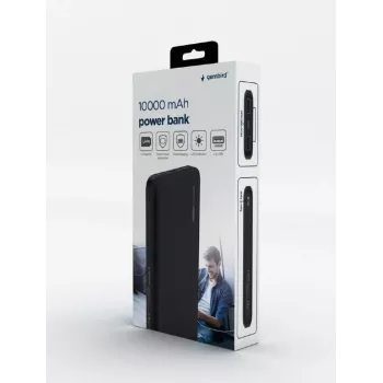 Gembird PB10-01 powerbank 10000 mAh zwart