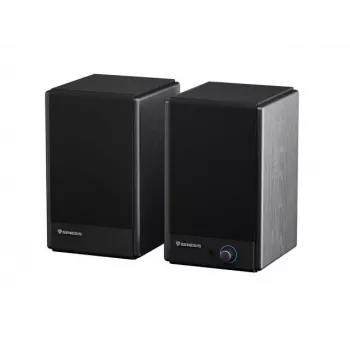 Genesis Arsen 402BT NGS-2415 desktop-luidsprekers, 2.0, 60 W, Bluetooth 5.3, zwart