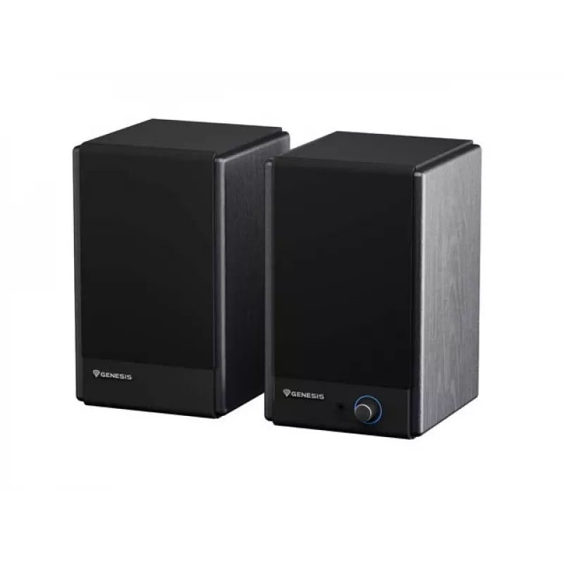 Genesis Arsen 402BT NGS-2415 desktop-luidsprekers, 2.0, 60 W, Bluetooth 5.3, zwart