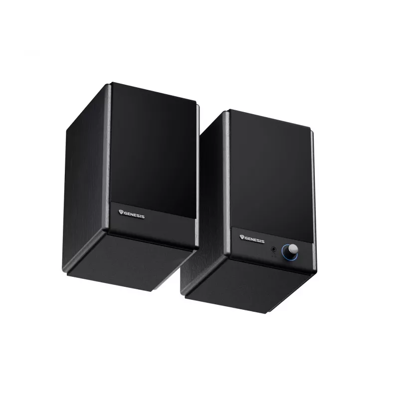 Genesis Arsen 402BT NGS-2415 desktop-luidsprekers, 2.0, 60 W, Bluetooth 5.3, zwart