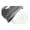 Genie CB 850 handmatige comb-bindmachine, 350 blad, zwart