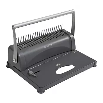 Genie CB 850 handmatige comb-bindmachine, 350 blad, zwart