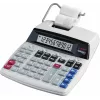 GENIE D69 PLUS desktop rekenmachine met lint, 12-cijferig LCD, 2-kleurenprint, AC/batterij