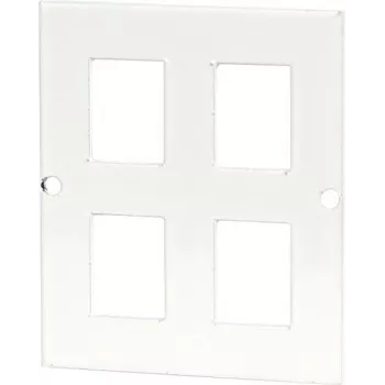 GETFORT 12-poorts Cat.5e UTP 10-inch patchpanel, RJ45, 1U, zwart