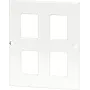 GETFORT 12-poorts Cat.5e UTP 10-inch patchpanel, RJ45, 1U, zwart