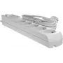 GETFORT 5-voudige overspanningsbeveiliging stekkerdoos, 3m kabel, grijs