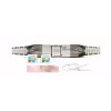 GETFORT 58459 Cat.6 UTP tool-less RJ45 keystone jack, wit