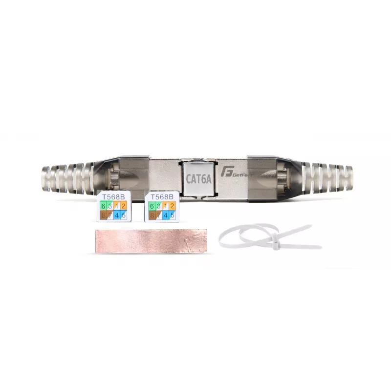 GETFORT 58460 CAT.6A gereedschapsloze afgeschermde RJ45 keystone jack module
