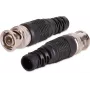 GETFORT BNC-stekker, male, voor RG59-coaxkabel, kunststof behuizing, schroefaansluiting, 75 Ohm
