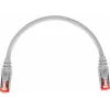 GETFORT Cat.6A S/FTP LSOH patchkabel 0,25 m grijs
