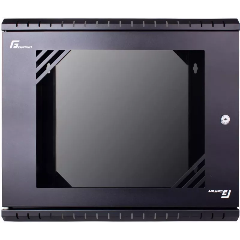 GETFORT ECO v3 19 inch 9U wandbehuizing 520x450 mm zwart