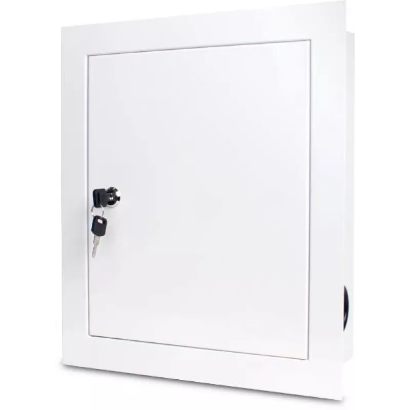 Getfort inbouw multimedia-behuizing 350x300x100 mm (wit) SPGF-350-300-100