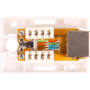 GETFORT GF-1G5EFTP afgeschermde opbouw-RJ45-module Cat.5e, wit