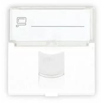 GETFORT GF-2MOD-1G 2-module RJ45 datamodule 45x45 mm Cat.6 UTP wit