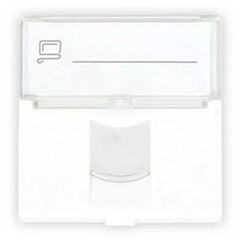 GETFORT GF-2MOD-1G 2-module RJ45 datamodule 45x45 mm Cat.6 UTP wit