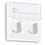 GETFORT GF-2MOD-2G Mosaic 2-poorts RJ45 Cat.5e netwerkmodule, 45x45mm, wit
