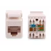 GETFORT GF-K5EUTP Cat.5e UTP Keystone module RJ45, wit
