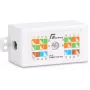 GETFORT GF-LP-6UTP Cat.6 UTP Inline kabelverbinder, Krone-type, wit