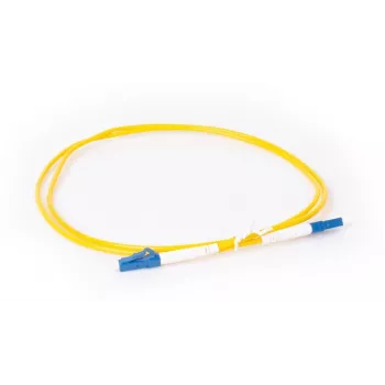 GETFORT GF-LULUS5 Singlemode LC/UPC naar LC/UPC simplex glasvezel-patchkabel, 5m, 9/125µm, geel