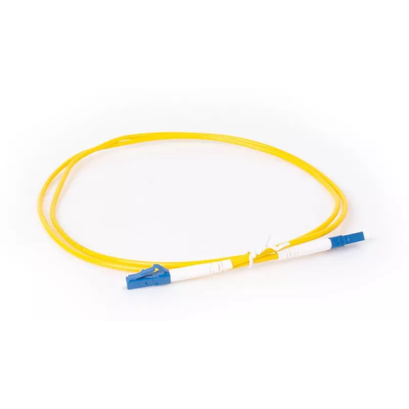 GETFORT GF-LULUS5 Singlemode LC/UPC naar LC/UPC simplex glasvezel-patchkabel, 5m, 9/125µm, geel