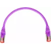 GETFORT GF-PC6ASFTP-0.25V Cat.6A S/FTP LSOH patchkabel 0,25 m paars