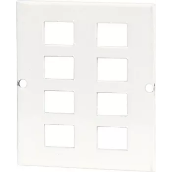 GETFORT GF-S6ŚW montageplaat voor glasvezeladapters voor multimediakasten