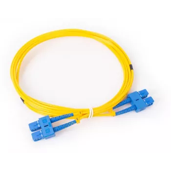 GETFORT GF-SUSUD2 Singlemode duplex glasvezel-patchkabel SC/UPC naar SC/UPC, 2m, geel