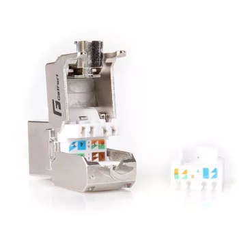 GETFORT KGF-5EFTP-NT Cat.5e FTP keystone-module, gereedschapsloos