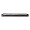 GETFORT PGF-6FTP24-B6 patchpanel FTP Cat.6 24-poorts 19-inch 1U zwart