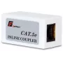 GETFORT RJ45 Cat.5e UTP Inline-koppeling female-to-female (Zwart)