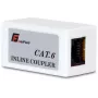GETFORT RJ45 Cat.6 UTP inline koppelstuk bus naar bus zwart