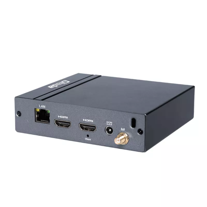 Giada DN24 Raspberry Pi Dual-HDMI ARM multimediaplayer (CM4 Lite | 2GB | 32GB eMMC)