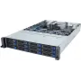 Giga Computing GigaByte R263-S30-AAH2 2U Rackmount Server Barebone, 12x 3,5 inch/2,5 inch Hot-Swap bays, 2x 1300W redundante PSU, Intel C236, LGA 1151