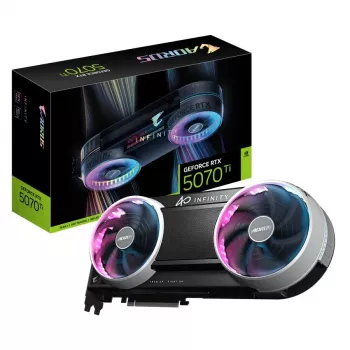 Gigabyte AORUS GeForce RTX 5070 Ti INFINITY 16GB GDDR7 grafische kaart