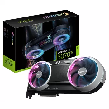 Gigabyte AORUS GeForce RTX 5070 Ti INFINITY 16GB GDDR7 grafische kaart