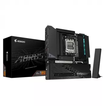 GIGABYTE B850M AORUS STEALTH AM5 Micro-ATX-moederbord, DDR5, 2.5GbE, Wi-Fi 6E, 3x M.2