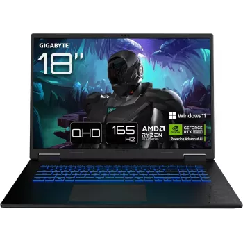 GIGABYTE Gaming A18 3WHK3DEC64SH 18 inch WQXGA Ryzen 7 32GB RAM SSD laptop (refurbished)