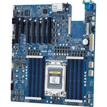 Gigabyte MZ32-AR0 servermoederbord - Single Socket SP3 (LGA 4094) - AMD EPYC 7002/7003 - E-ATX - 8x DDR4 - 2x 10GbE