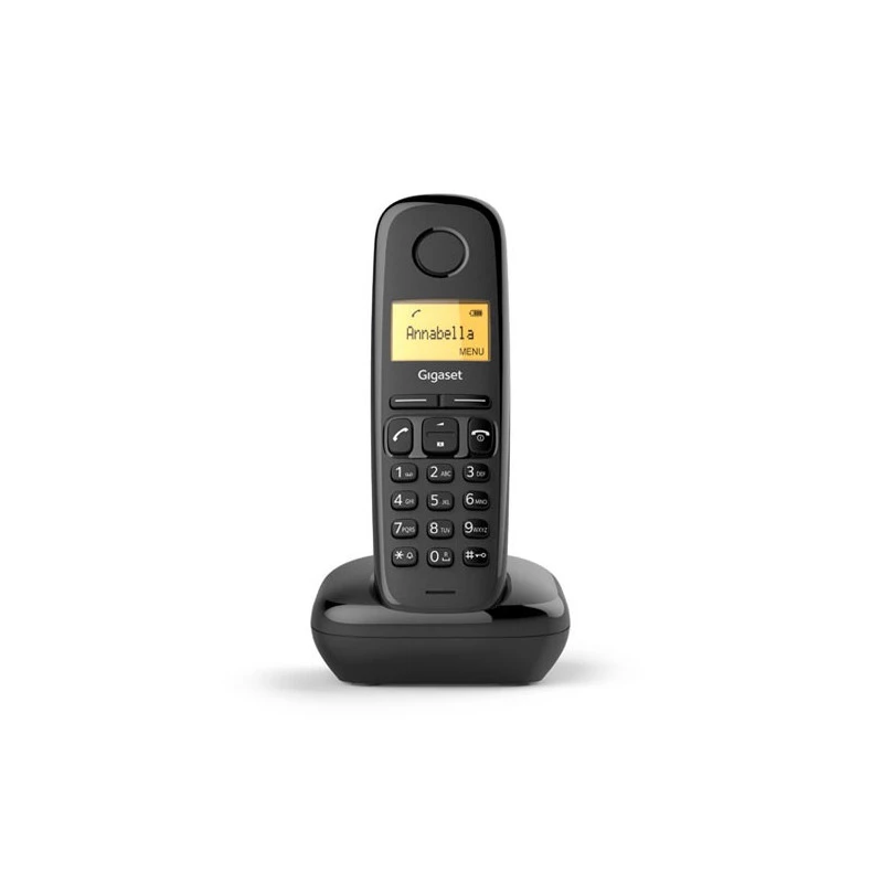 Gigaset A170 Duo Zwart DECT draadloze telefoon met antwoordapparaat, 2 handsets, ECO DECT