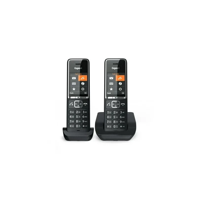 Gigaset Comfort 550 Duo Black Chrome DECT draadloze telefoon (2 handsets)