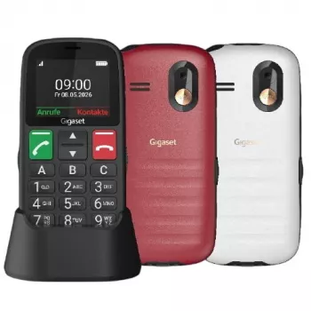 Gigaset GL30 Black | dual-sim featurephone met SOS-noodknop
