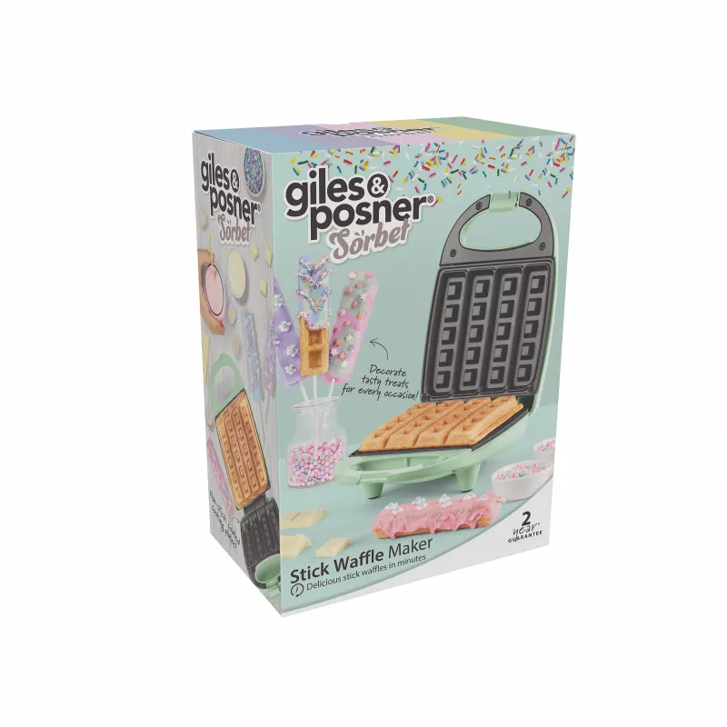 Giles & Posner EK5419NGSGRVDE stick wafelijzer
