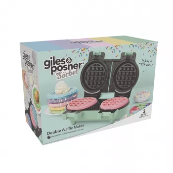 Giles & Posner EK5922GSGRVDE dubbel wafelijzer