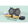 Giles & Posner EK5922GSGRVDE dubbel wafelijzer