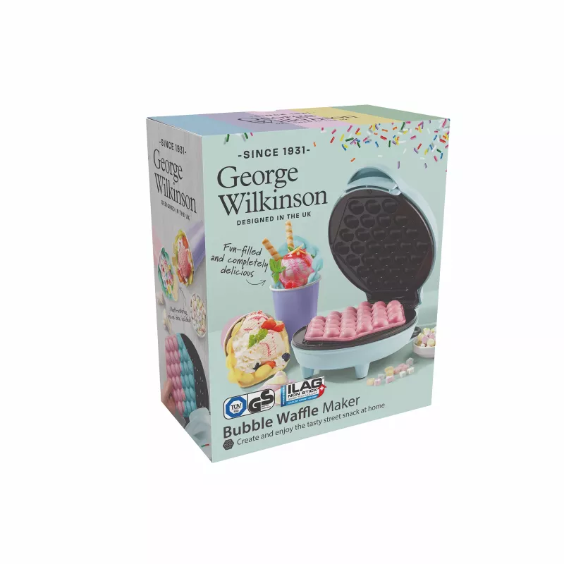 Giles & Posner EK6663GSBLVDE bubble wafelijzer