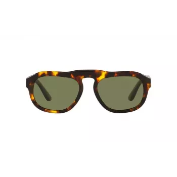 GIORGIO ARMANI AR8173-50922A heren vierkante zonnebril mat zwart grijs verloop 52 mm