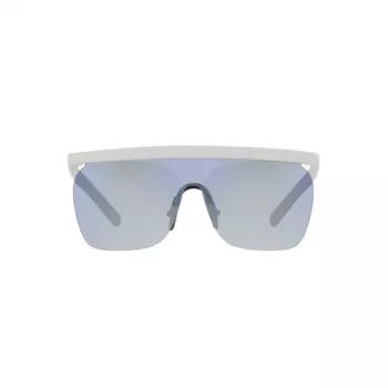 Giorgio Armani heren zonnebril AR8169-5344D6 vierkant montuur transparant grijs donkergrijs UV400